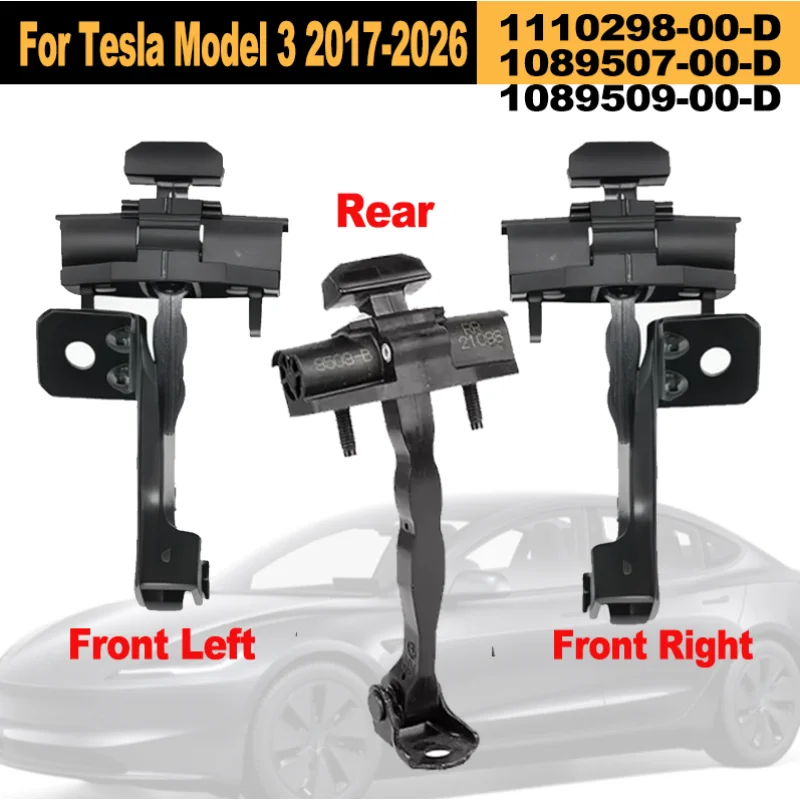 Front Side Door Limiter Check Strap For Tesla Model 3 2017-2023 Highland 2024 2025 2026 Door Hinge Stop 1110298-00-D 1089507-00D