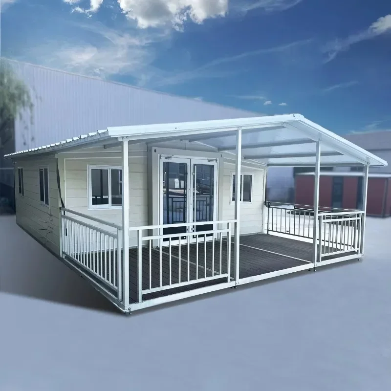 Prefabricated House Collapsible Storage Sheds Foldable Container House for Shop