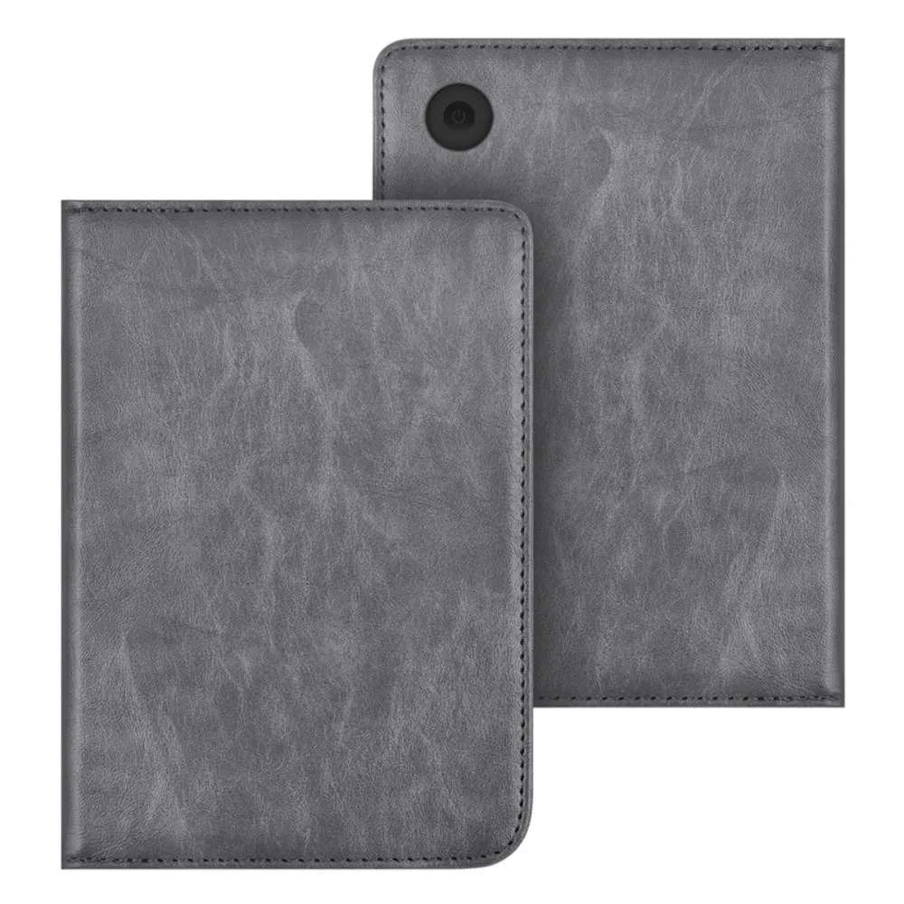 Stand Function E-Reader Case Hand Strap Magnetic Closure Folio Stand Case Precise Fit Card Slot for Kobo Clara Color/2E/BW