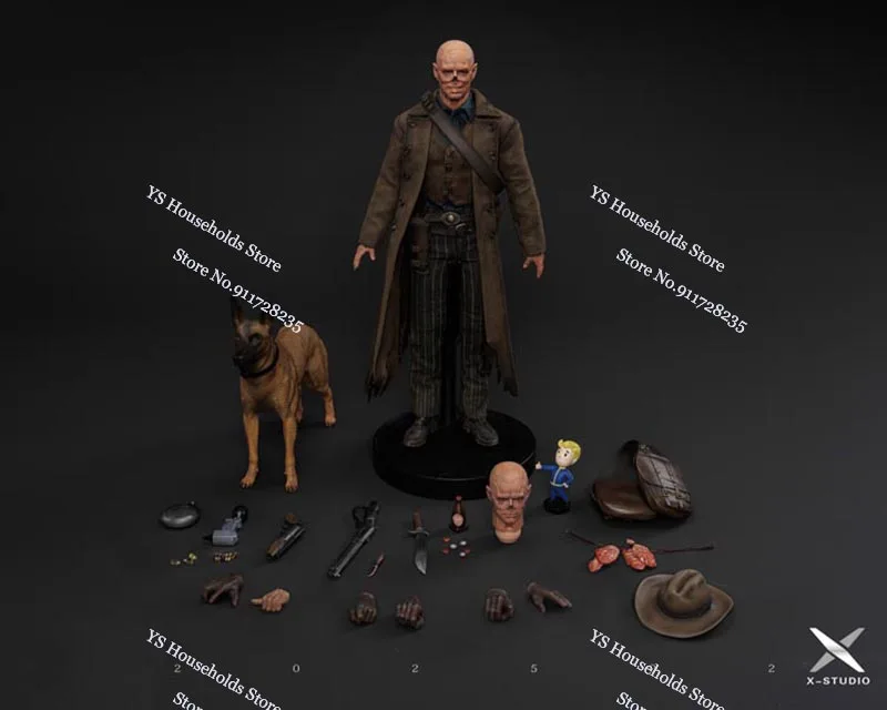 X-STUDIO X-S004 1/6 مقياس تحصيل كوبر هوارد القماش عمل الشكل كلب صغير نموذج حلية 12 بوصة غيبوبة رجل الجندي اللعب #2