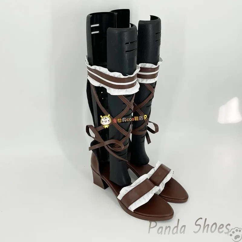 Lovelive Minalinsky Cosplay Shoes Anime Long Cos Boots Comic Minami Kotori Cosplay Costume Prop Shoes for Con Halloween Party