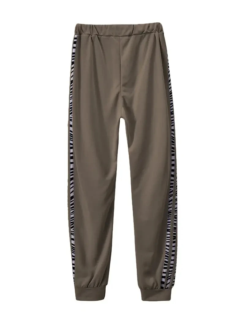 Long Loose Pants Set 2023 Autumn Women\'s Fashion Hot Selling Fashion Drawstring Hooded Drop Shoulder Casual Two Piece Sportswear