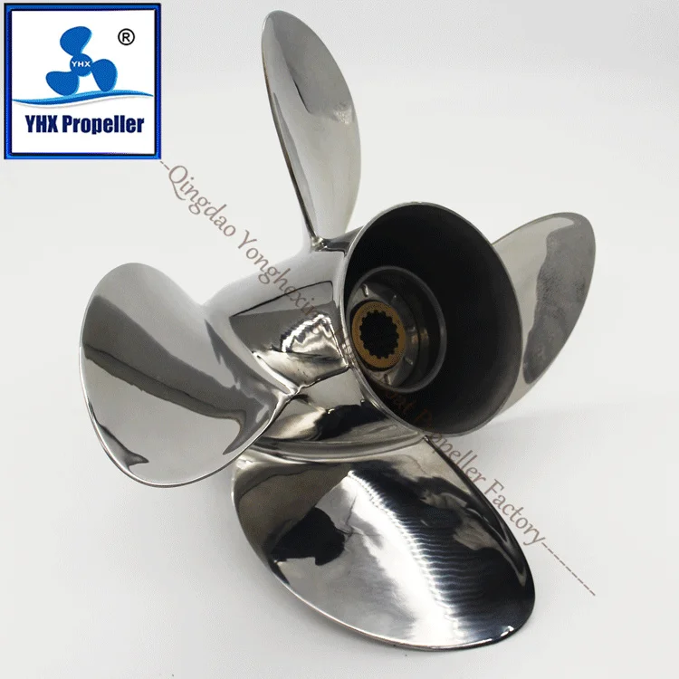 4 Blades Polished Stainless Steel Marine Propellers