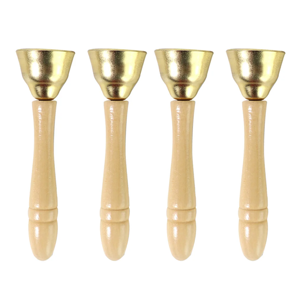 Strike The Brass Bell Funny Plaything Kids Toy Hand Musical Instrument Creative Handbell