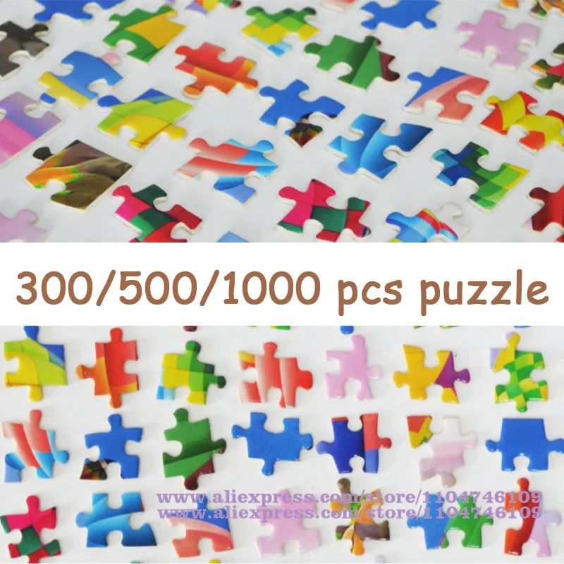 Personalizzazione fotografica Puzzle Foto personalizzata Esclusiva scatola regalo squisita Giocattoli educativi Crea il tuo puzzle fotografico