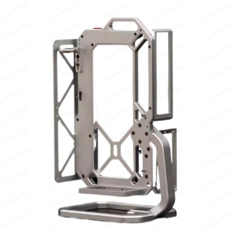 Open ITX Rack Case Mechanical SFX Portable Vertical Desktop Game Mini High-end Aluminum Alloy Computer Case