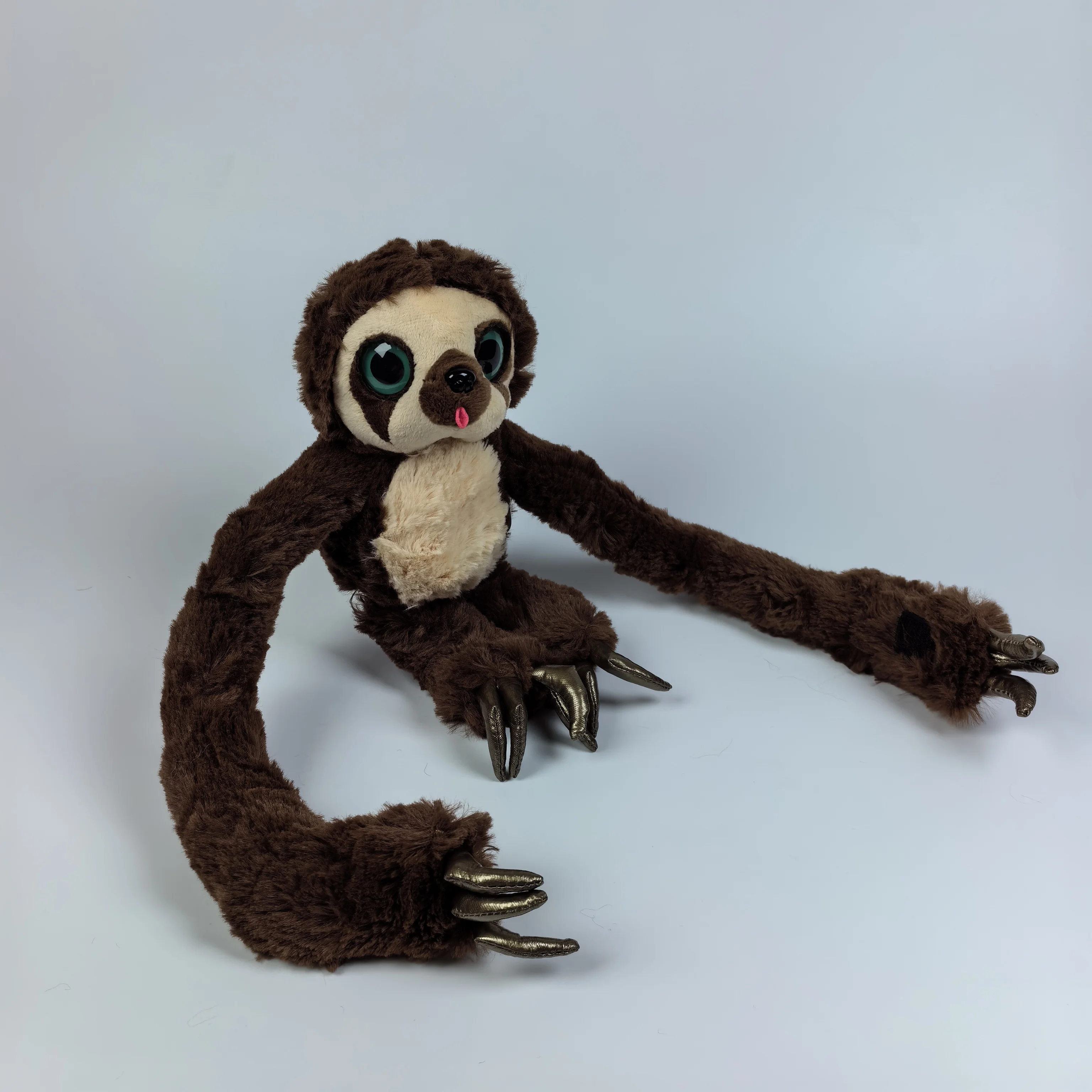 25cm The Croods Original Primitive man Crood Long Arm Monkey Belt Soft Stuffed Plush Toy Dolls Gift For Kids Christmas gift