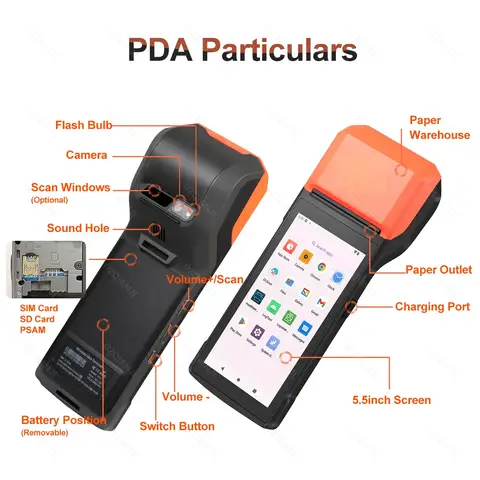 Android 13/14 POS-terminalmaskin 5,5 12 best sales POS-terminalmaskin - №2