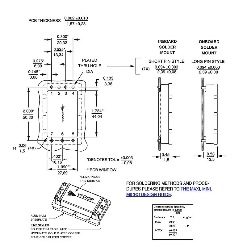 新品&テストOK保証180日間V24C48C100BL DC-DCコンバータモジュール