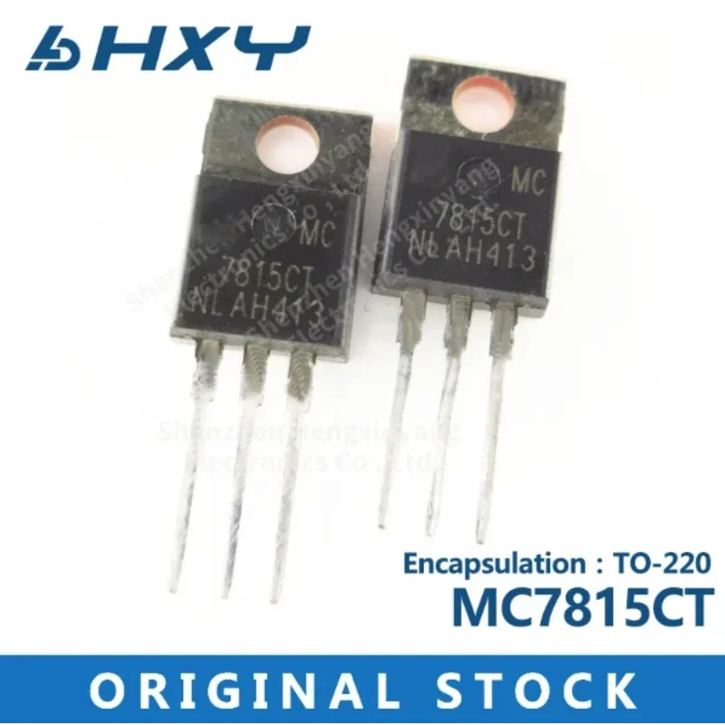 10pieces    MC7815CT 7815CT TO220 in-line three-terminal voltage regulator chip