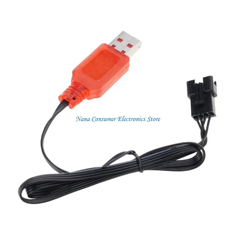 G7NE USB Charging for 7.4V Lithium Batteries, Copper Wiring with SM4P Reversible Plug
