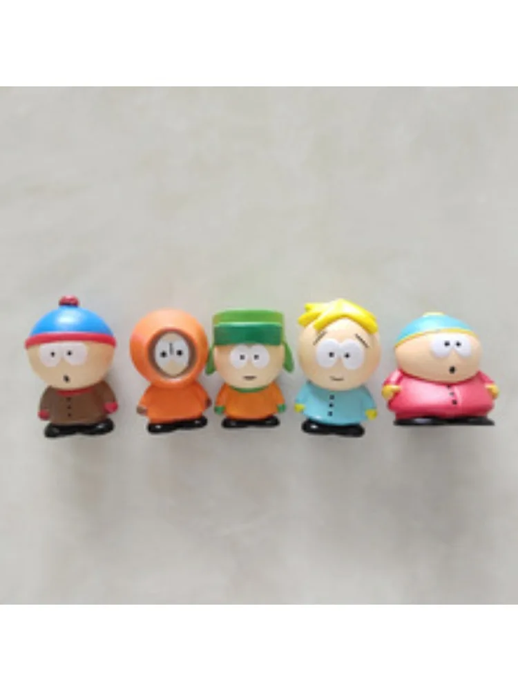 Ensemble de figurines d'action du parc du sud, 6cm, 5 pièces, jouet Stan Eric, poupée du parc austral créatif, cadeau pour enfants, décoration de la maison, mouleel