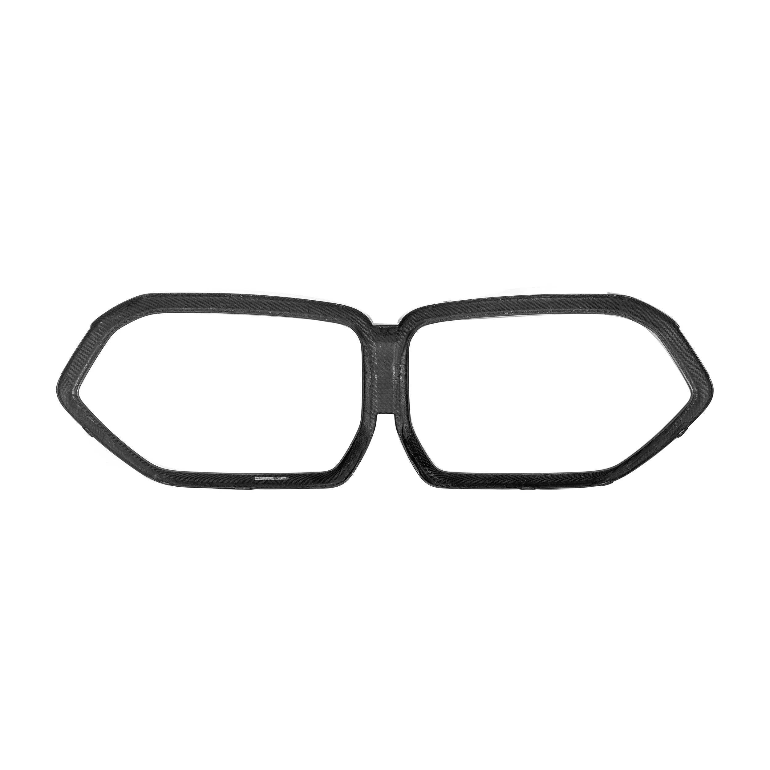 Высококачественная сменная рамка передней решетки из сухого углеродного волокна для X5M F95 LCI X6M F96 LCI 2024 + рамка решетки бампера