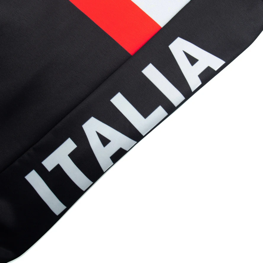 Winter 2027 ITALIA Radsportjacke UAE Fahrradtrikot Hose Herren Damen Thermo-Fleece Ropa Ciclismo Fahrradtrikot Hose Bekleidung – Detail 6