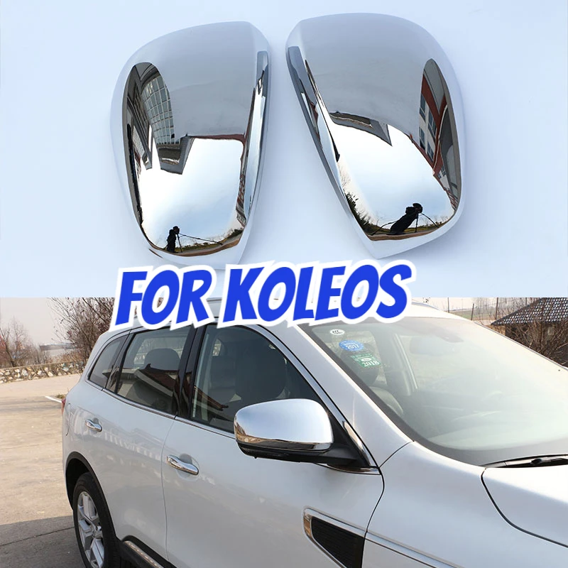

ABS Chrome Car Rear View Rearview Side Glasses Mirror Cover Trim Fit for Renault Koleos Samsung QM6 2016 - 2023 Accessories