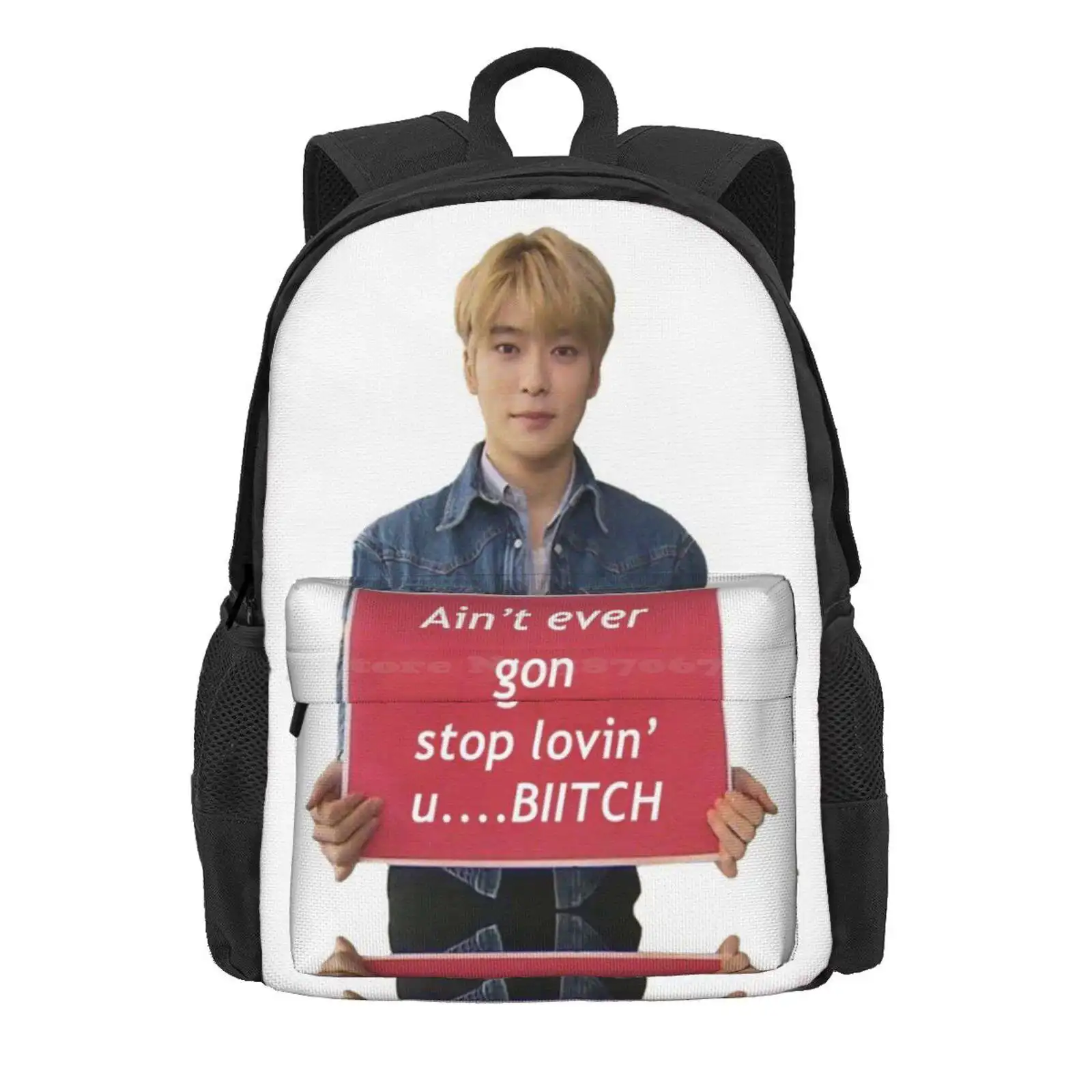 Nct Jaehyun Hot Sale Schoolbag Backpack Fashion Bags Nct 127 Nct U Nct Meme Jaehyun Meme