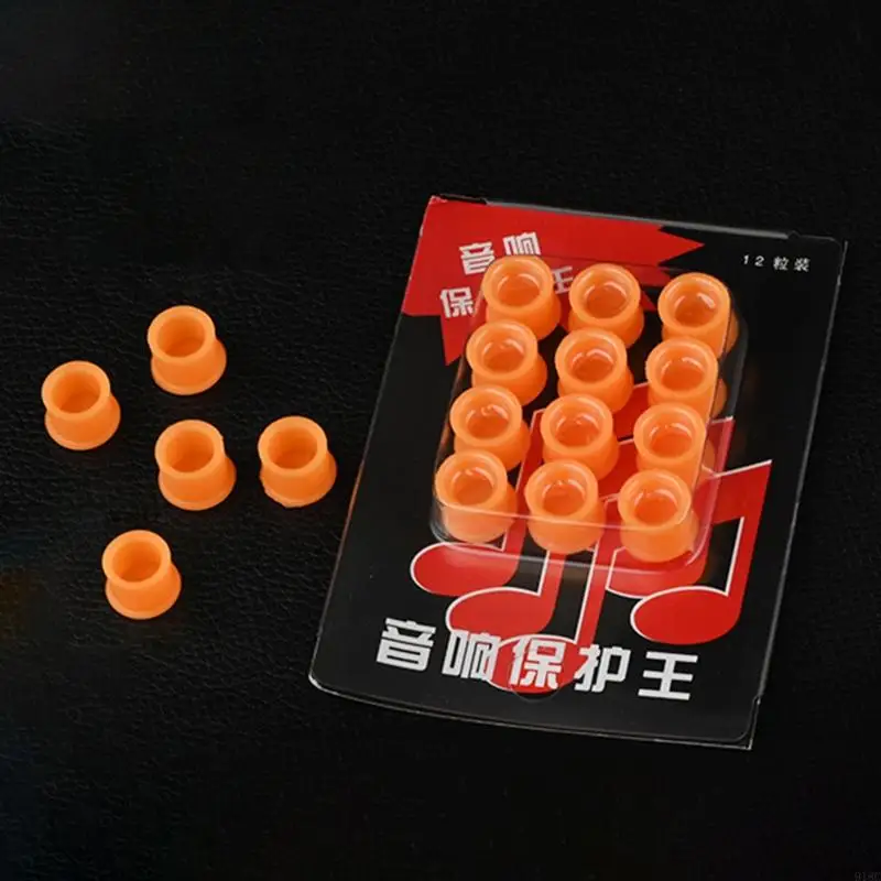 918C 12 шт., пылезащитный чехол, прочный аудиоразъем RCA, пылезащитный колпачок, защитная крышка RCA, гнездовой разъем для DVD