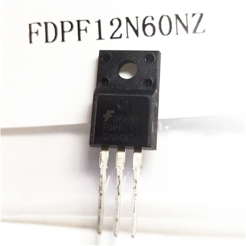 5PCS/LOT FDPF12N60NZ 12N60 TO-220F