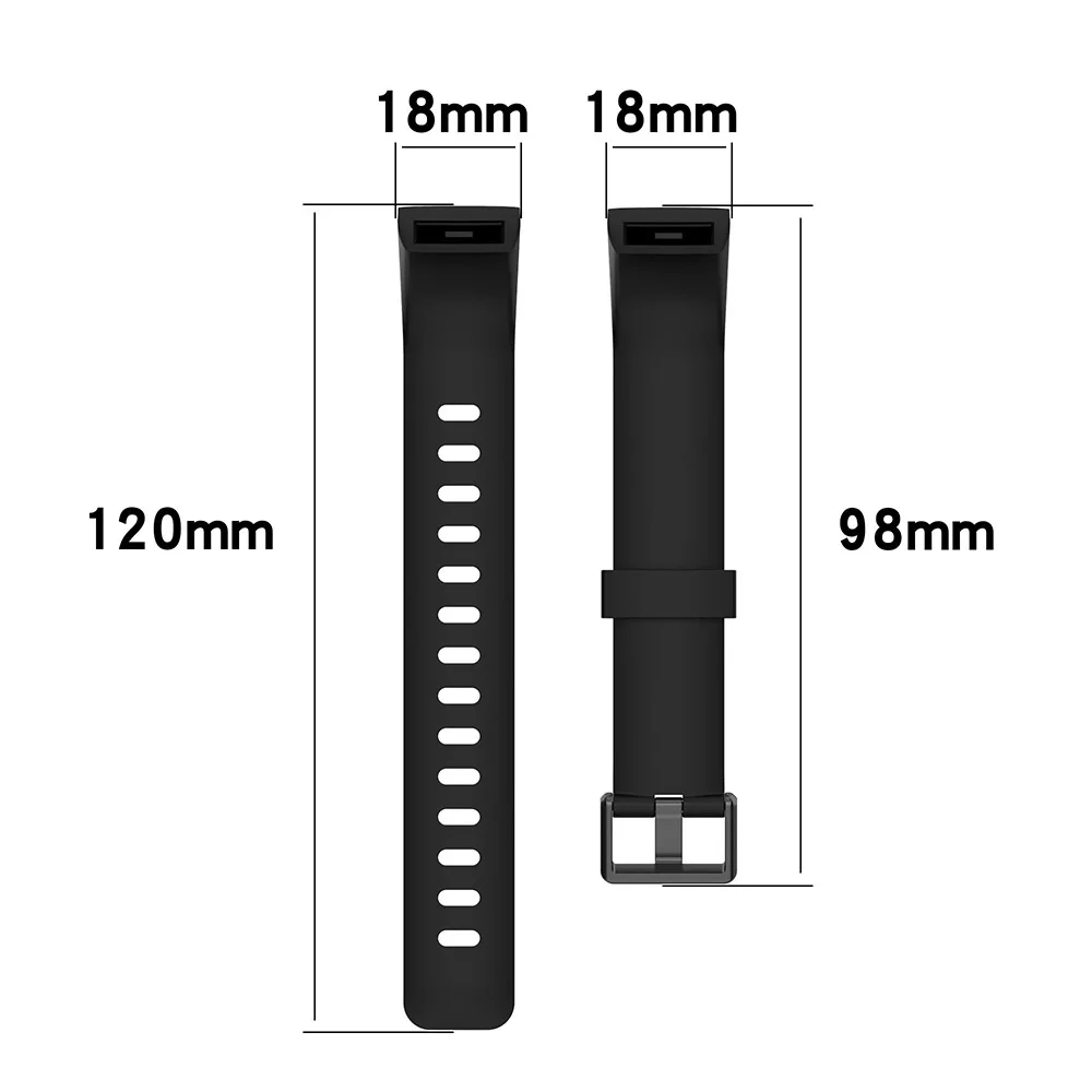 Silikonowy pasek na nadgarstek dla Realme Band RMA199/RMA183 inteligentny pasek na rękę