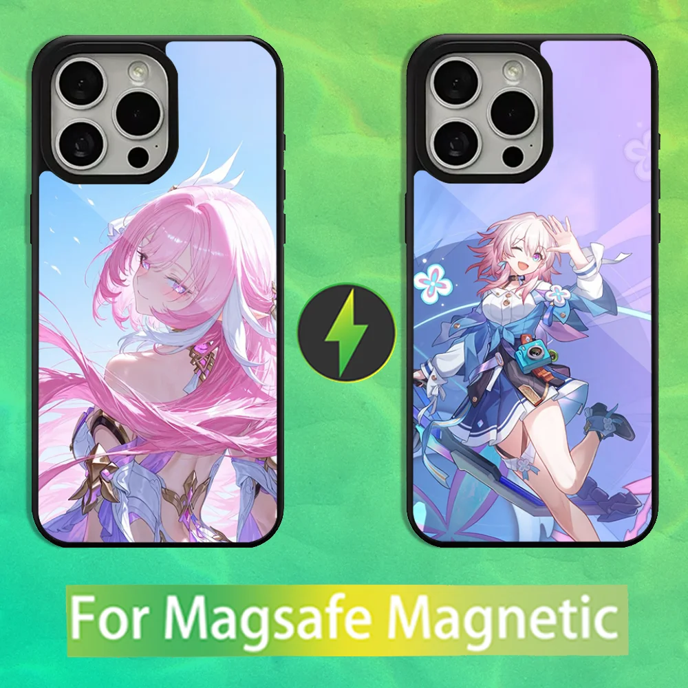 

H-Honkai I-Impact 3rd Game Phone Case For iPhone 16,15,14,13,12,11,Pro,Max,Plus,Mini,Magsafe,Magnetic Wireless Charging Case