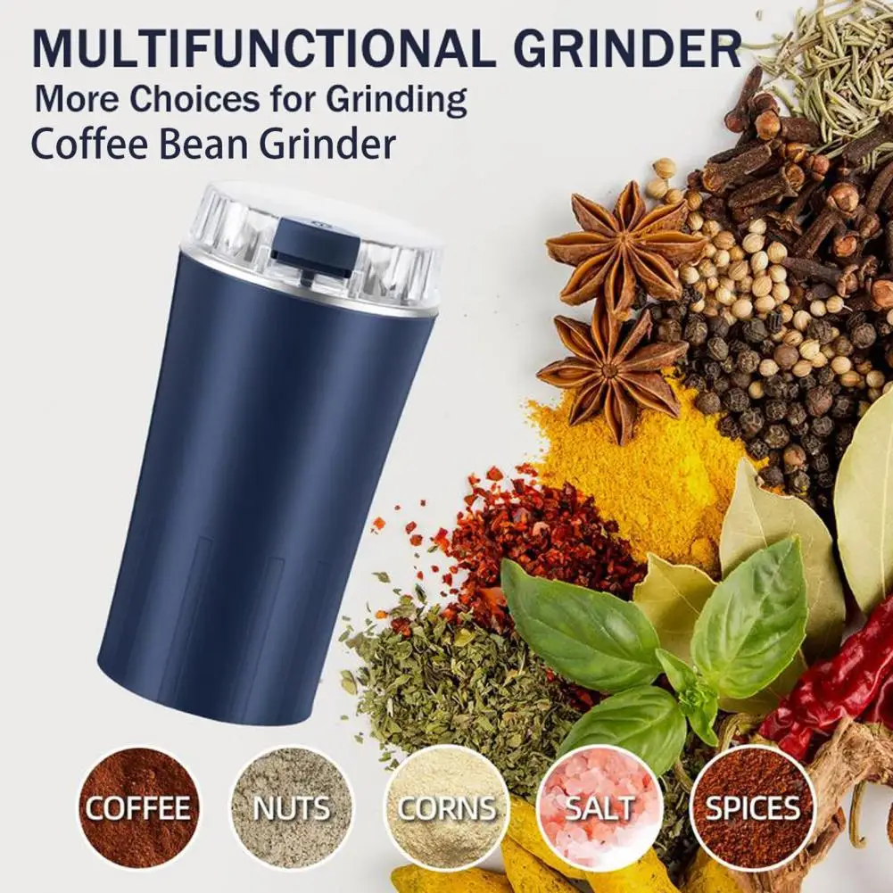 

Grinding Machine Powerful Coffee Grinder Stainless Steel Electric Coffee Grinder with Powerful Blades for Grinding Coffee Beans