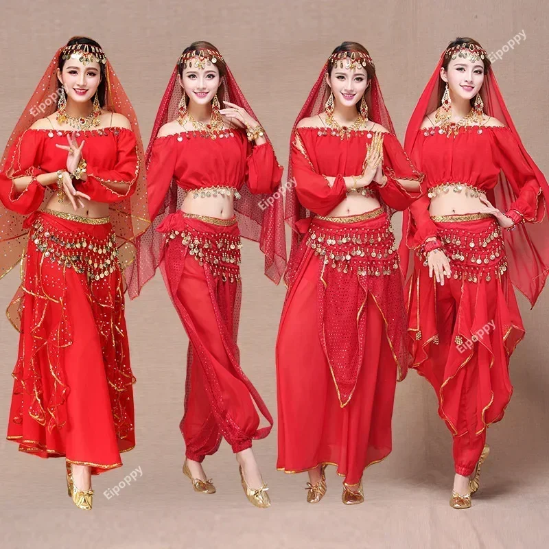indian-dance-costume-belly-dance-long-sleeve-performance-set-new-adult-female-egyptian-dance