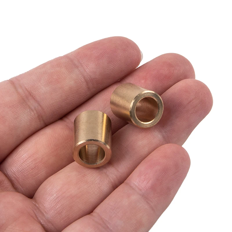 

* * New Sale 12*8*14mm Copper Base Bearing Sleeve Shaft Ring Bread Machine Accessories