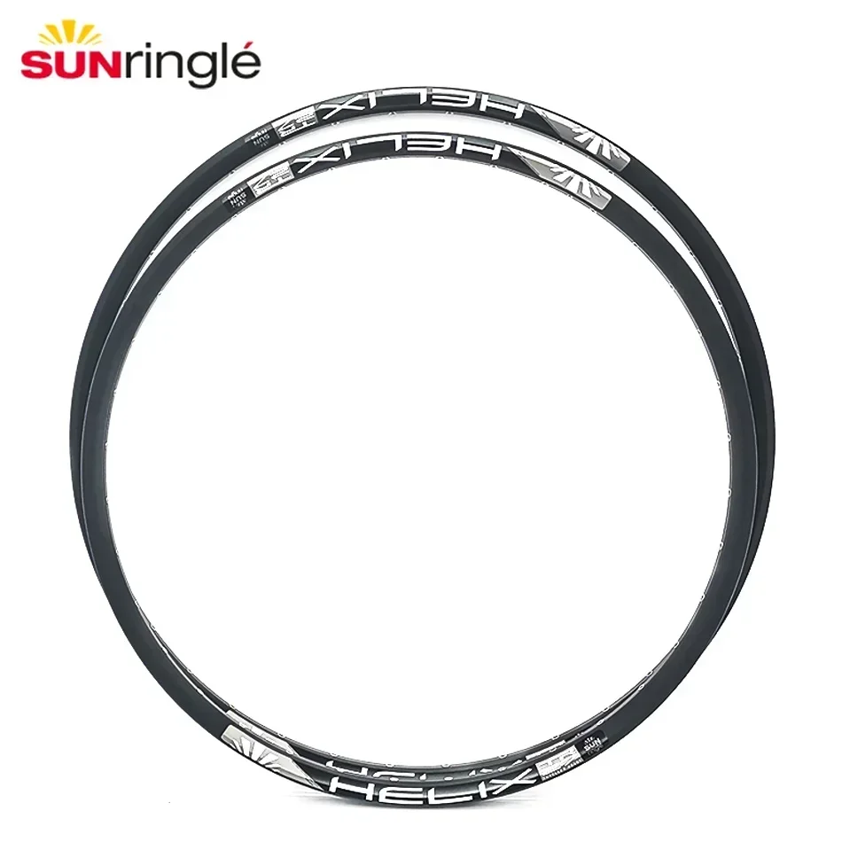 Sunringle HELIX Bicycle rim Aluminum alloy Mountain/road bike TR25 TR27 TR29 vacuum wheel rim 28H 32H wheel rim 29/27.5/26 inch