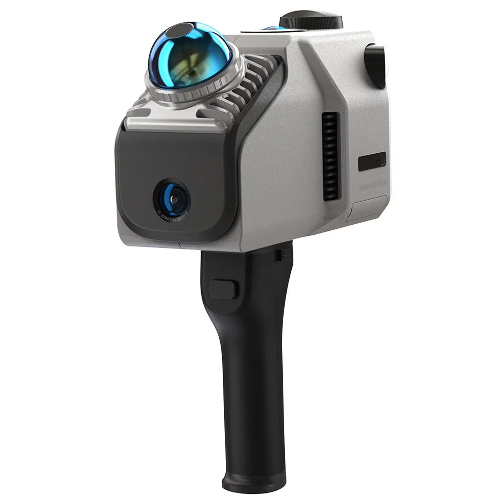 3DMakerpro Eagle LiDAR 3D Scanner, 2cm Accuracy, 8K Ultra Imaging, Up to 140m Range, 3.5-inch Screen, 40-70m Scan Radius, 80-140m Scan Range, Horizontal 360°, Vertical 59°