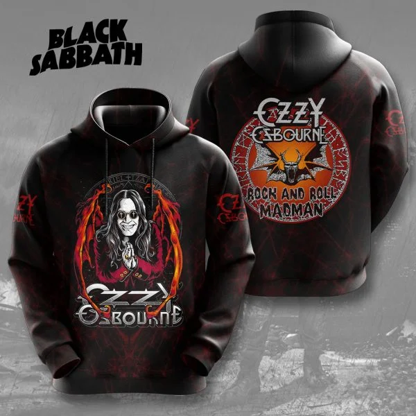 Rock Band Ozzy Osbourne 3d Printing Hoodie Men Women Fashion Outdoors Hoodies Women Sweats Men Clothes Rapper Tracksuit