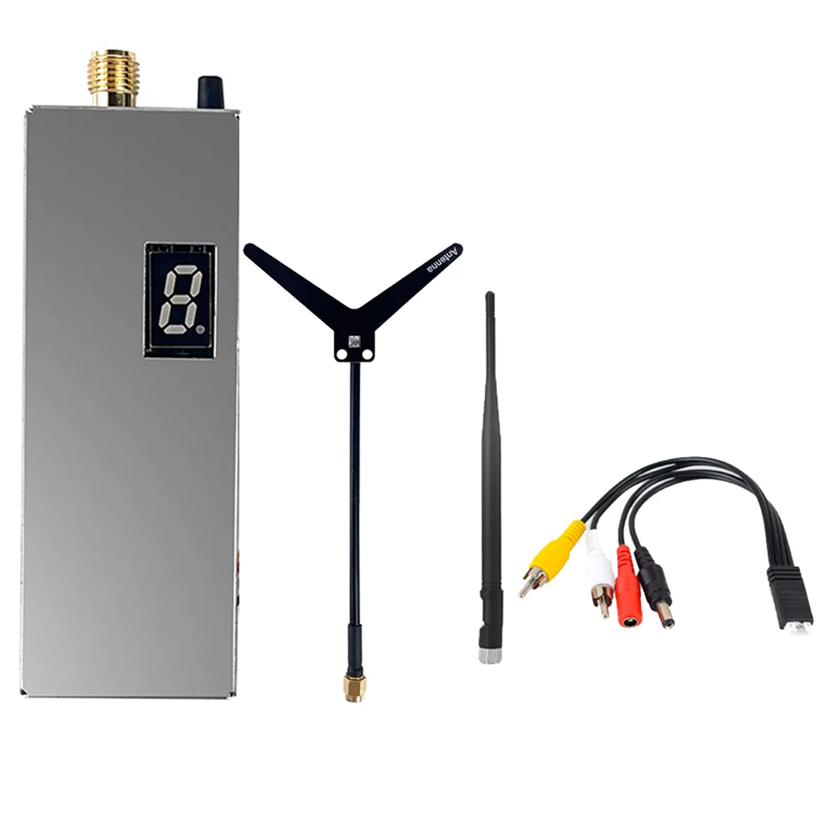

New FPV 1.2G 1.3G 1.6W VTX+Y Type Antenna/Antenna 8CH 1600mW VTX Transmitter for Long Range FPV Drone RC Model