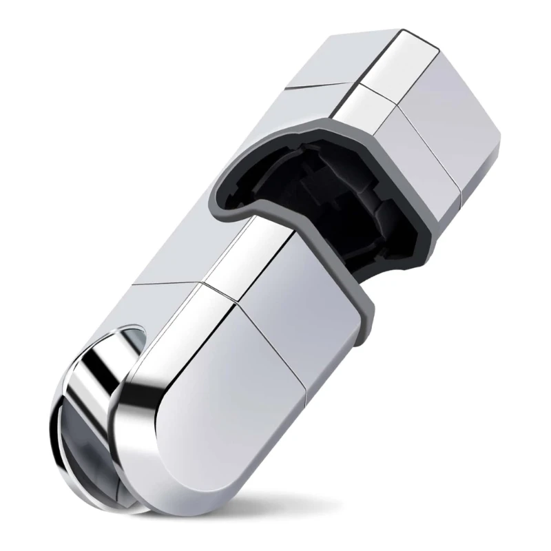 

Hand Shower Head Slider Clamp Holder Adjustable Shower Head Holder Durable