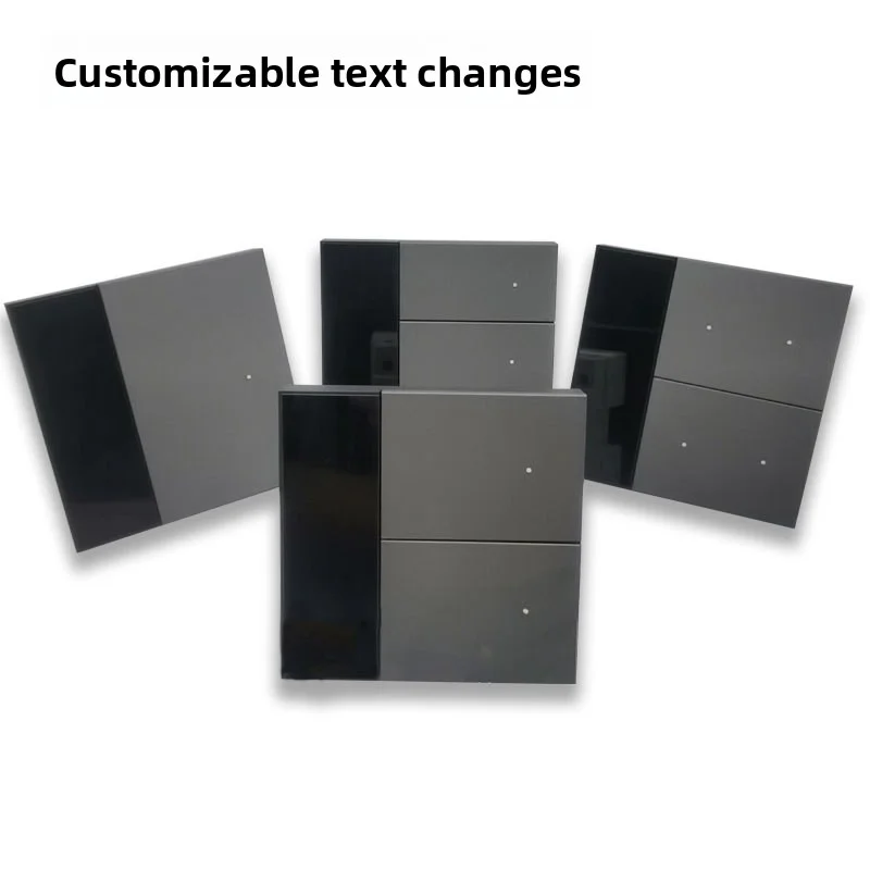 สวิตช์หน้าจออัจฉริยะ Tuya รองรับ Zigbee ปุ่มปรับแต่งเอง สวิตช์ควบคุมผ่านแอป สั่งงานด้วยเสียง ตั้งเวลาปิดเครื่อง พร้อมเซ็นเซอร์ตรวจจับร่างกาย