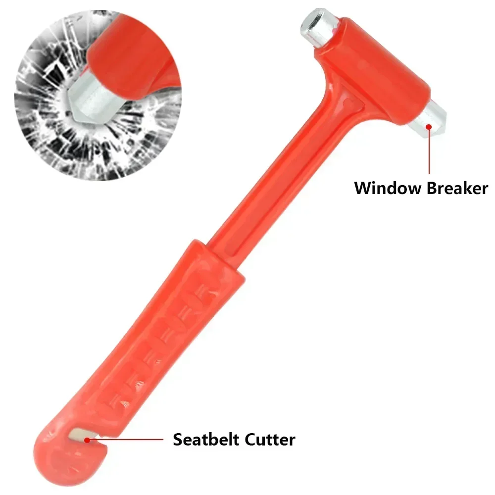 سيارة الحافلات الشاحنات نافذة كسر المطرقة الطوارئ الهروب سلامة المطرقة كسّارة زجاج مقعد أدوات قطع الحزام