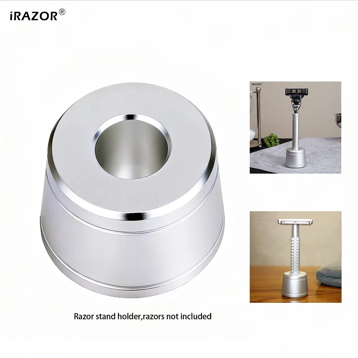 iRAZOR Safety Razor Stand,Opening Dia 0.55