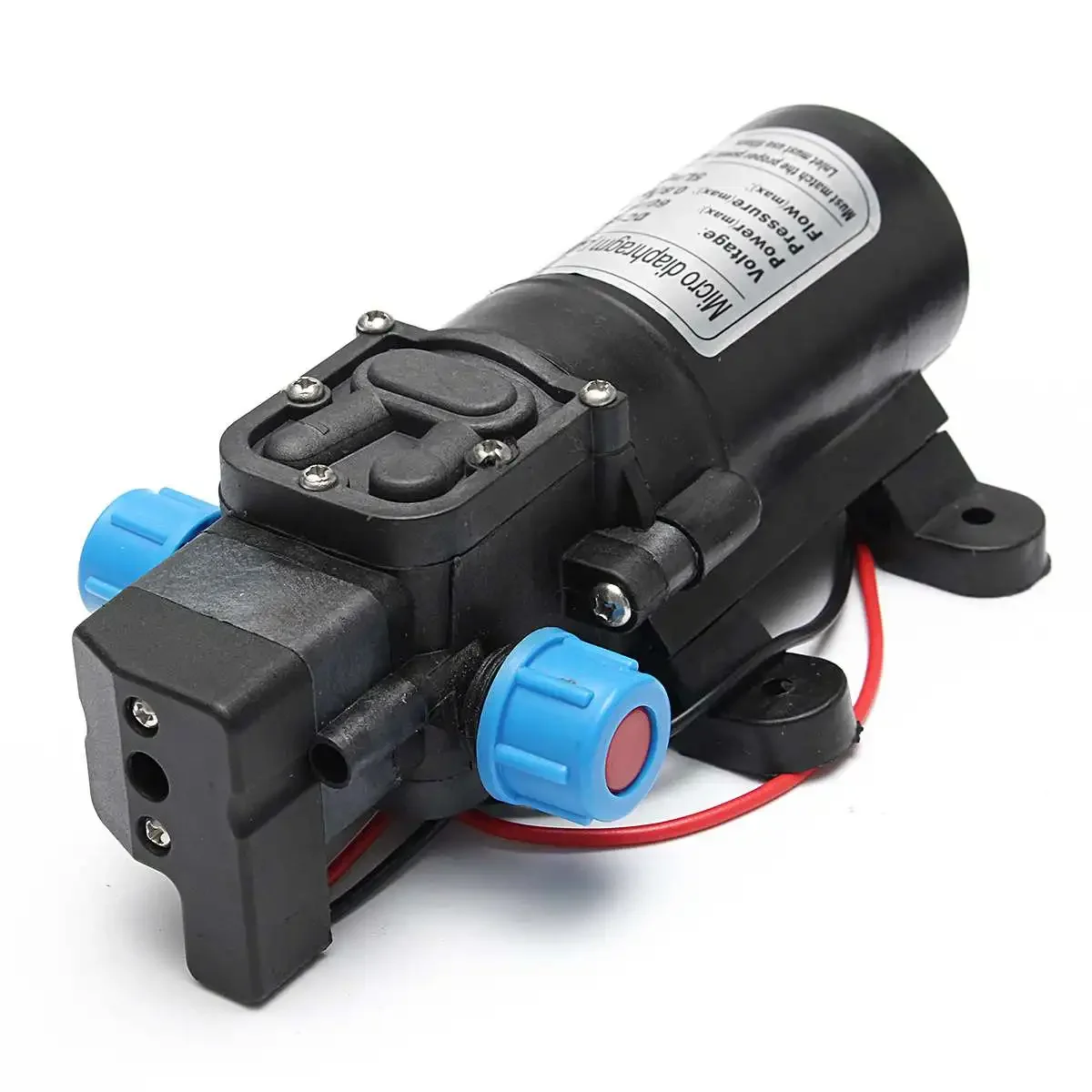 

DC 12V 60W Micro Electric Diaphragm Water Pump Automatic Switch 5L/min High Pressure Car Washing Spray Water Pump