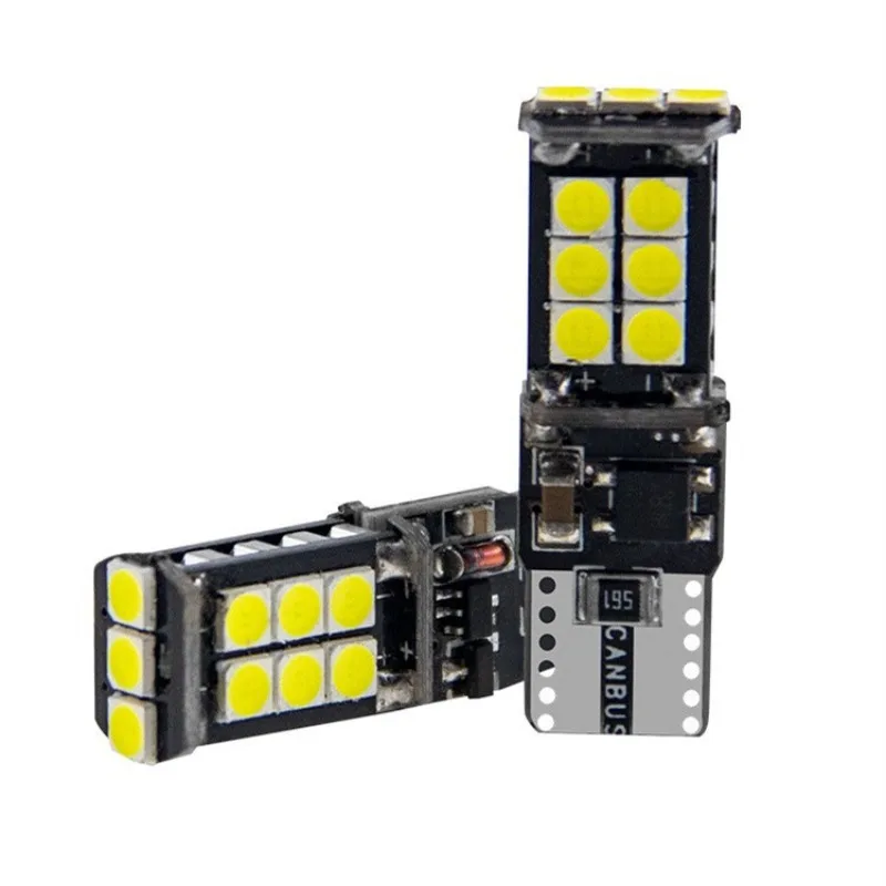

Automotive LED bulb width indicator W5W T10 3030 15SMD reading light