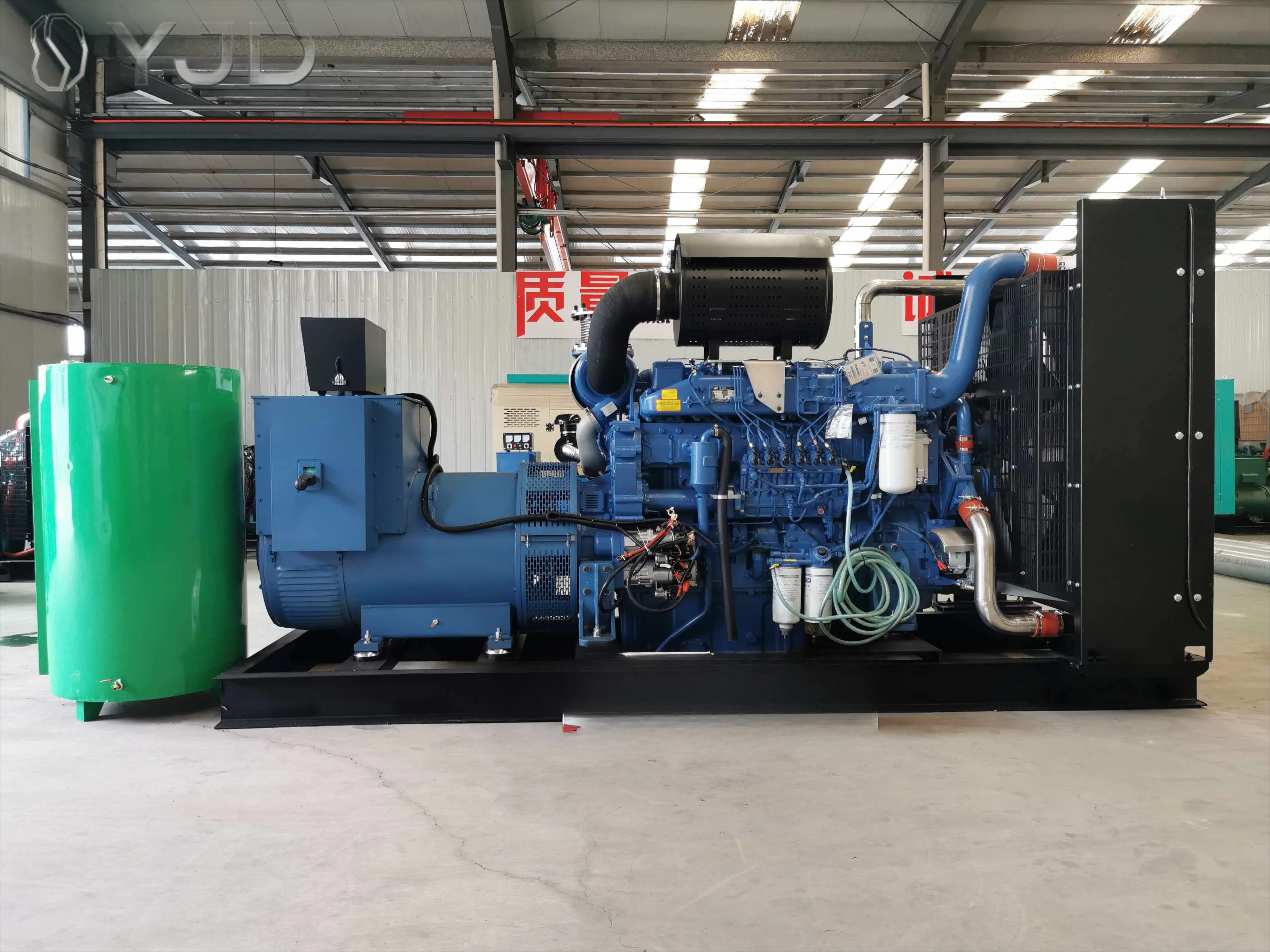 High Power 600kW Diesel Generators 110-380V 750kVA Auto Start ATS Low-Noise Fully Automatic 50/60Hz Customizable