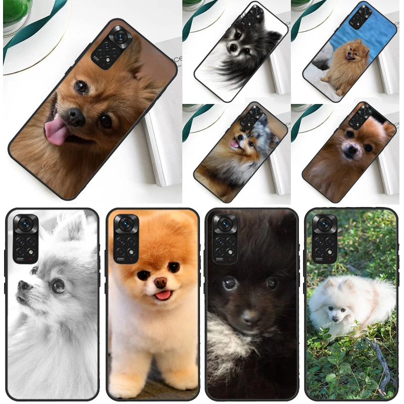 Pomeranian Dog Case For Xiaomi Redmi Note 12 11 10 9 8 Pro 9S 10S 11S 12S Redmi 12C 9A 9C 10A 10C Coque