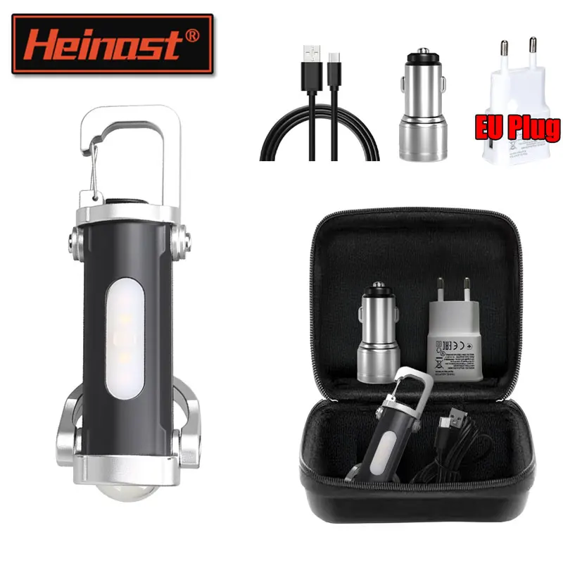 

Портативный брелок, ручные фонарики, перезаряжаемый карманный COB, рабочий светильник, уличный крючок, аварийный для кемпинга, прогулок, пешего туризма