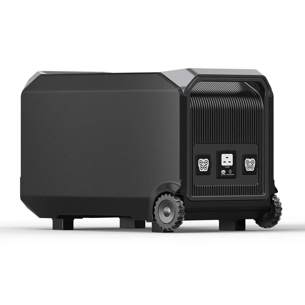 HP6000 6000W AC Output Smart Portable Power Station 4608Wh Off Grid UPS Expandable Battery Solar Generator With APP