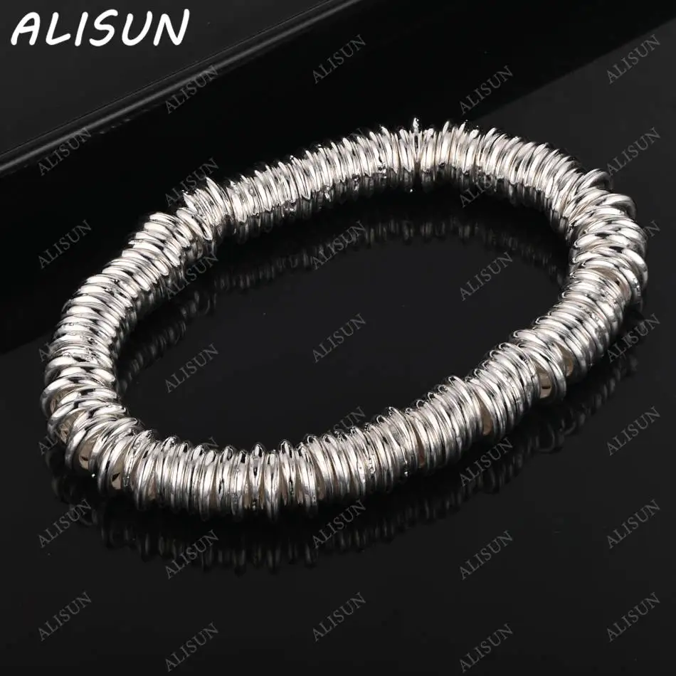 ALISUN 925 Sterling Silver Wrap Bracelets For Women Charm Trend Birthday Gifts Fashion Party Fine Jewelry