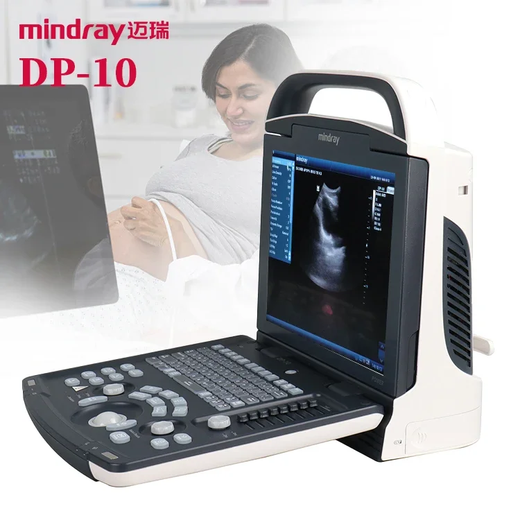 Portable Ultrasound Machine Mindray DP-10 Black and White ultrasound Scanner