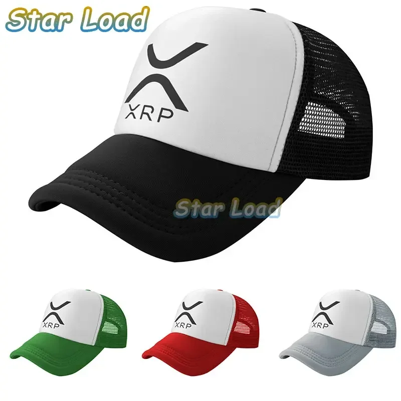 XRP Baseball Caps Adjustable Snapback Cryptocurrency Cap Men Women Fashion Cool Hats for Unisex