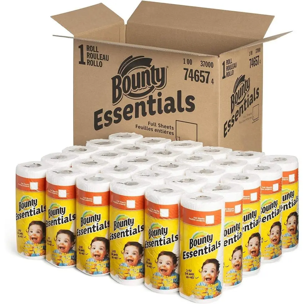 

Perforated 2-Ply White Towel Rolls, 11 x 10.2 inches, 40 Sheets/Roll, 30 Rolls/Carton