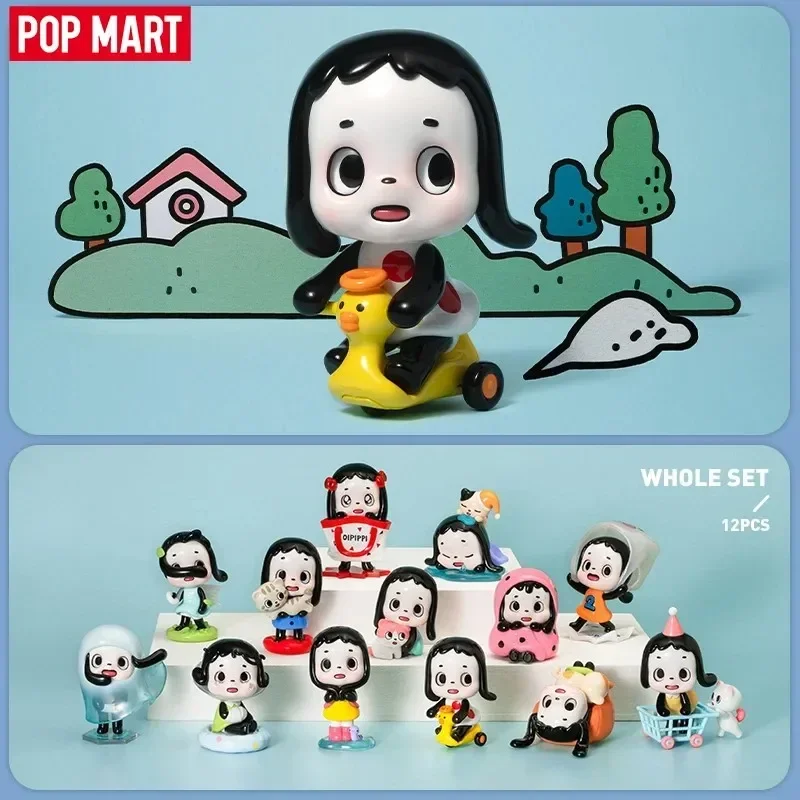 Pop Mart Oipippi's Joyfulness Series Blind Box Guess Bag Mystery Box Toys Doll Cute Anime Figure Desktop Ornaments Collection