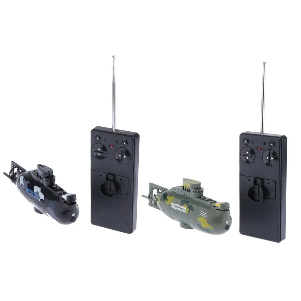 Mini RC Camo Onderzeeër Speelgoed Onderwaterbadspeelgoed Afstandsbediening Boot voor badkuip, zwembaden, meren jaar oud en oud, jongens en meisjes