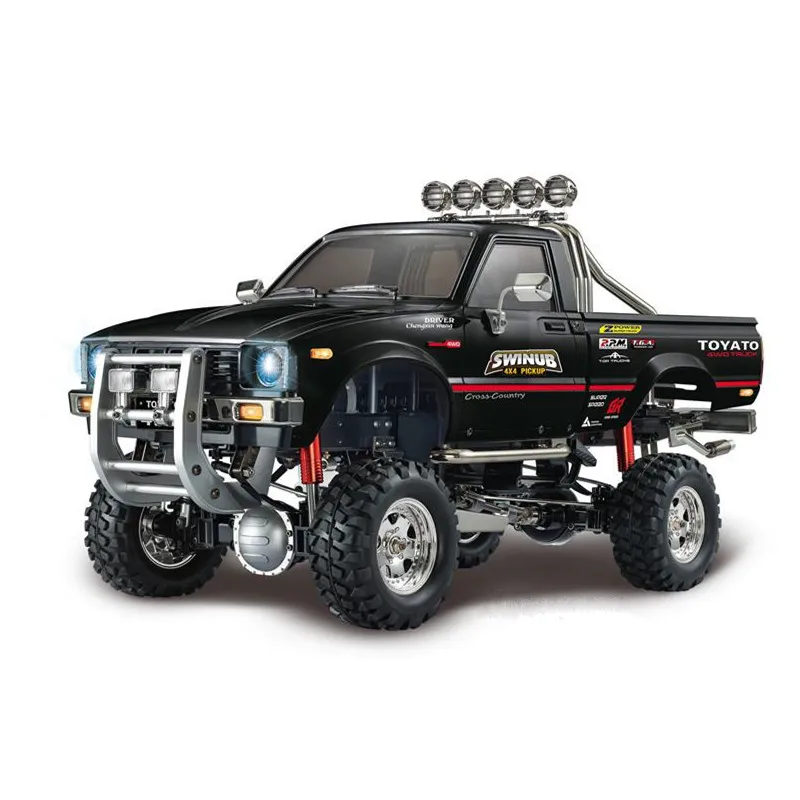 JTY Toys RC Trucks 1:10 Mountain Pig Pickup 4X4 RTR Bigfoot Rock Climbing Car Remote Control Truck Off-Road For Children Adults