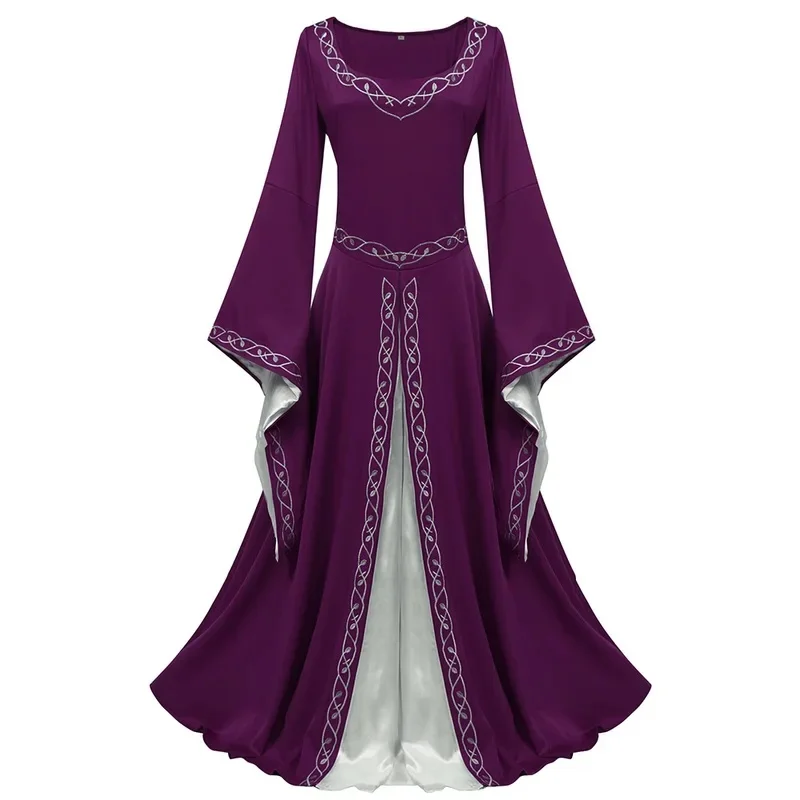 ❤️ COS ❤️ Robe de princesse pour filles, costume de cosplay, imprimé 3D de dessin animé, manches longues, tenue de fête d'Halloween ★ Déguisements pour enfants ❤️