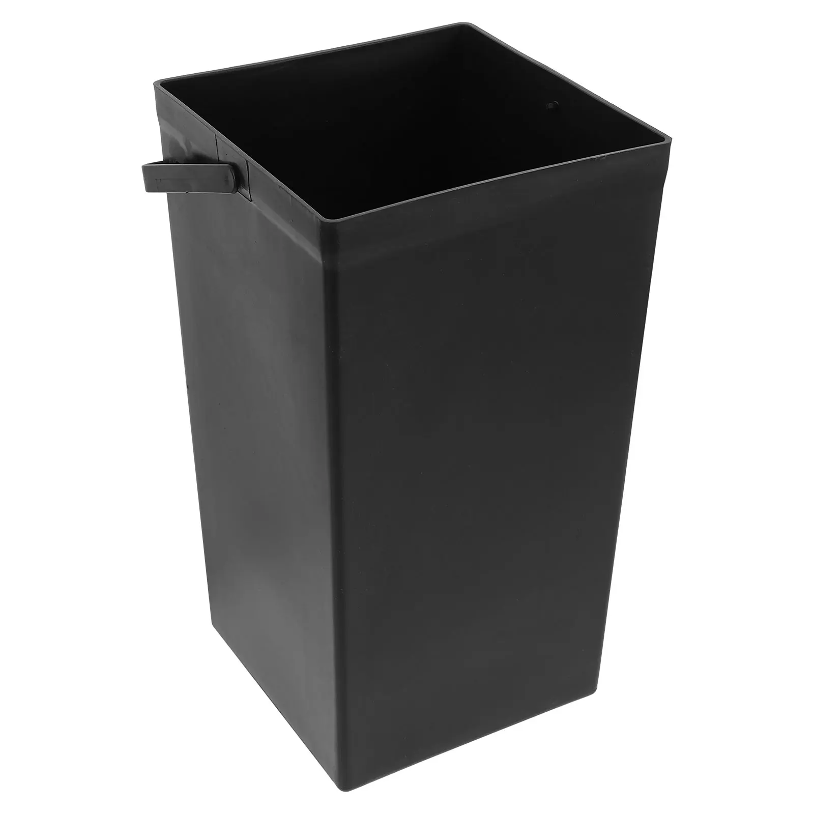 

Trash Can Bucket for Indoor Outdoor Black Square Mop Utility Garbage Cans Kitchen Bath Waste Basket Patio Compost Bucket